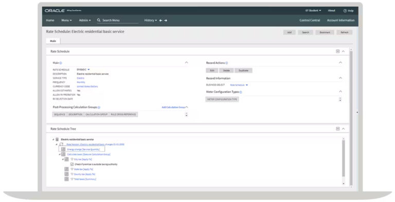 Energy Billing | Oracle Cloud Infrastructure Services | AOTS