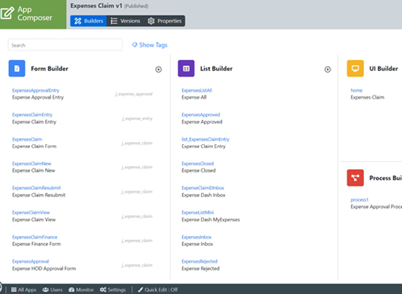 App Composer | Joget Platform | AOTS