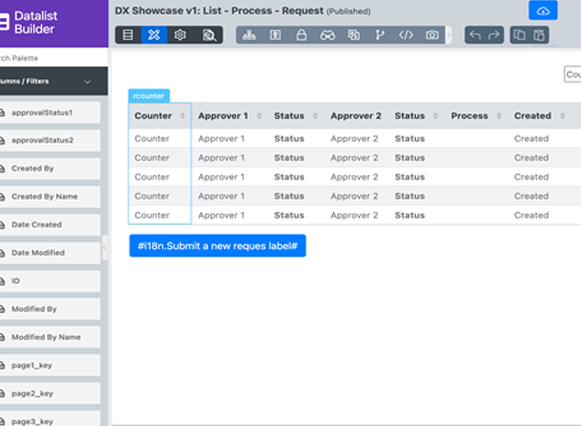 Datalist Builder | Joget Platform | AOTS