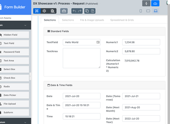 Form Builder | Flow Chart Builder | AOTS